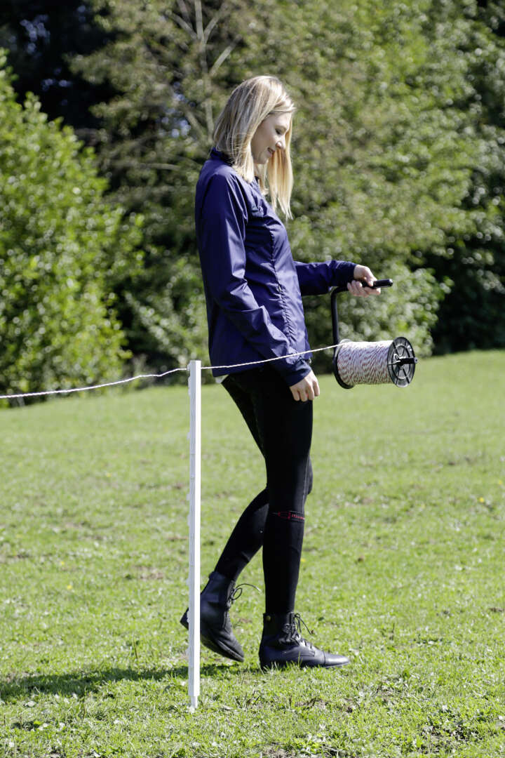 KERBL Einhand-Abrollhilfe für Weidezaunspulen